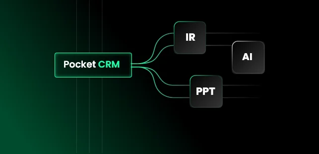 자체 개발 CRM으로 빠른 IR 제작