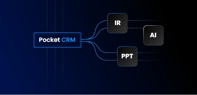 자체 개발 CRM으로 빠른 IR 제작
